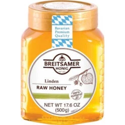 Breitsamer Linden (Lime) Blossom Honey In Jar 17.6 Oz