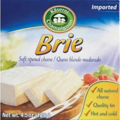 Champignon Bavarian Brie Cheese In Tin 4.5 Oz. -Quality Food Store 611060 lo 400x400 19218.1650911309