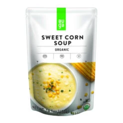 Auga Organic Sweet Corn Soup Pouch, 14.1 Oz.