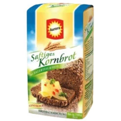 Aurora "Kornbrot" Bread Flour Mix, Whole Grain Rye And Wheat, 17.5 Oz