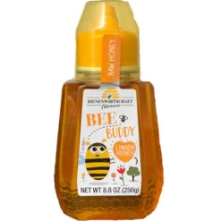 Breitsamer Bee Buddy German Linden Blossom Honey 8.8 Oz In Squeeze Bottle