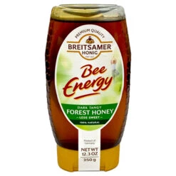 Breitsamer Tea Time Forest Tree Honey In Squeezable Bottle 12.3 Oz