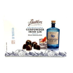 Butlers Irish Drumshanbo Gun Powder Gin Pralines, Milk Chocolate, 3.52 Oz