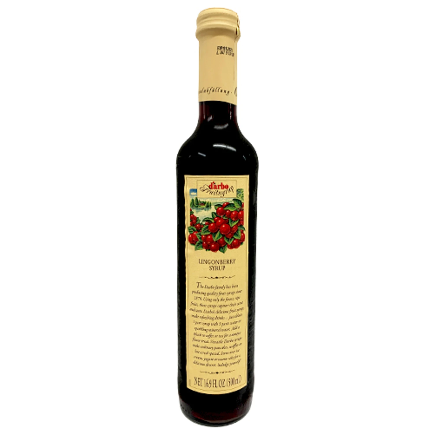 Darbo Austrian Lingonberry Syrup 16.9 Fl.oz 3 Darbo Austrian Lingonberry Syrup 16.9 Fl.oz