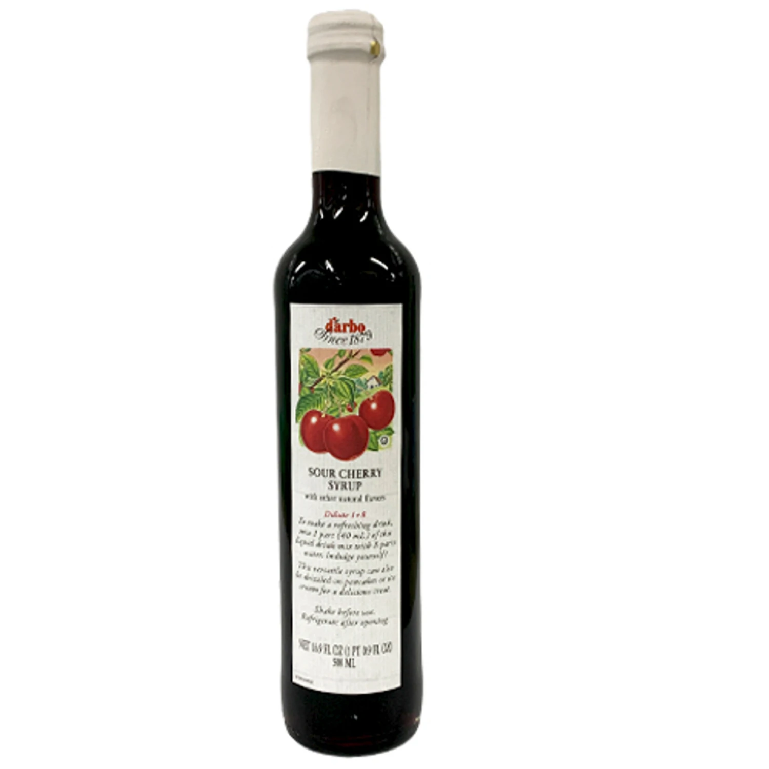 Darbo Austrian Sour Cherry Premium Fruit Syrup 16.9 Fl.oz 3 Darbo Austrian Sour Cherry Premium Fruit Syrup 16.9 Fl.oz