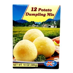 Dr. Knoll German Potato Dumplings Mix "Half And Half" In Box, 12 Pc. 10 Oz.
