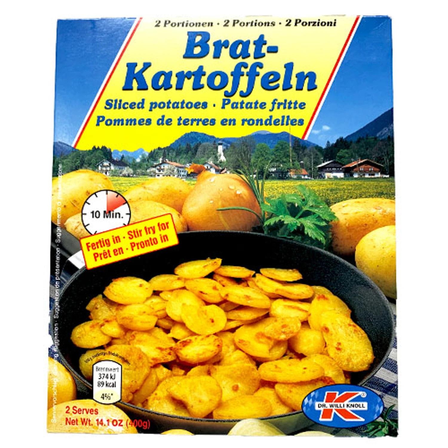 Dr. Knoll Bratkartoffeln German Fried Potatoes, 14.1 Oz. 3 Dr. Knoll Bratkartoffeln German Fried Potatoes, 14.1 Oz.