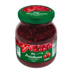 Edeka Wild Lingonberry Fruit Spread 14 Oz