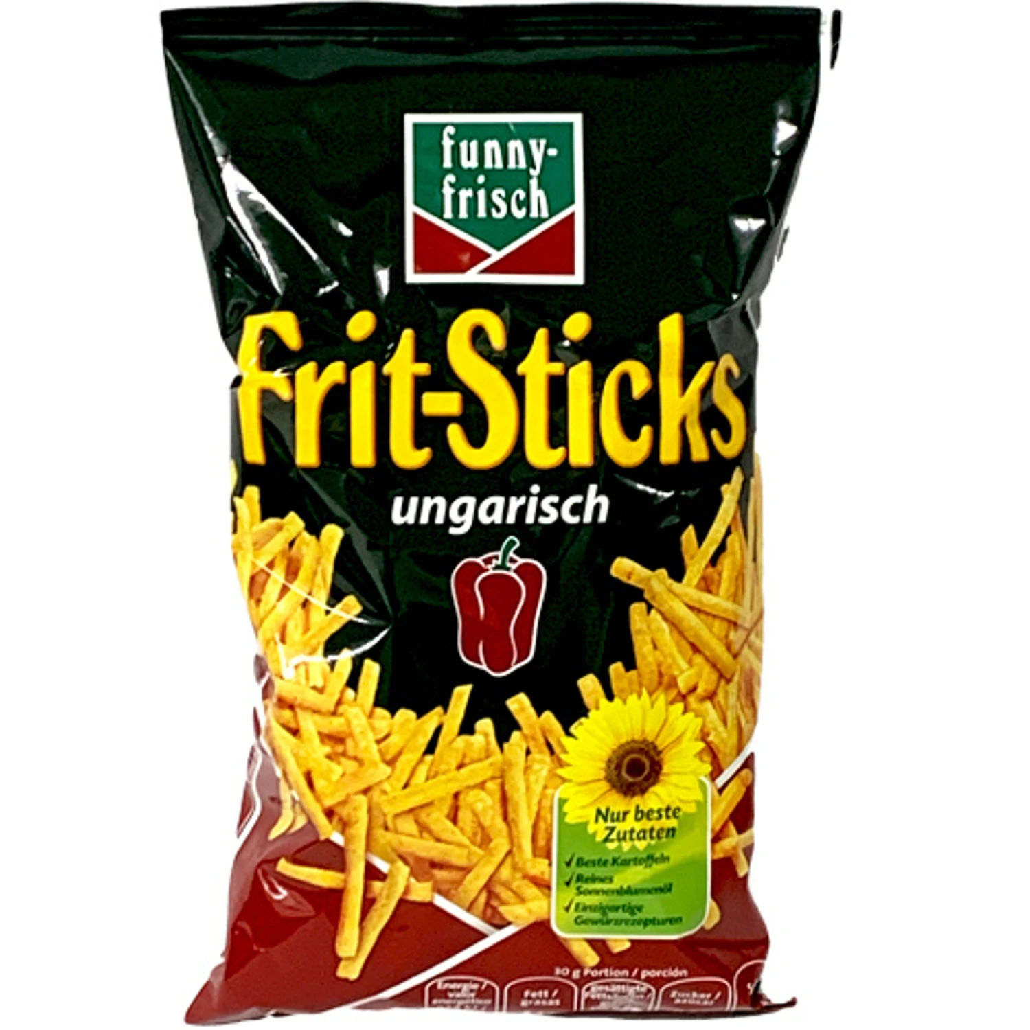 Funny Frisch Frit Sticks With Paprika, 3.5 Oz 3 Funny Frisch Frit Sticks With Paprika, 3.5 Oz