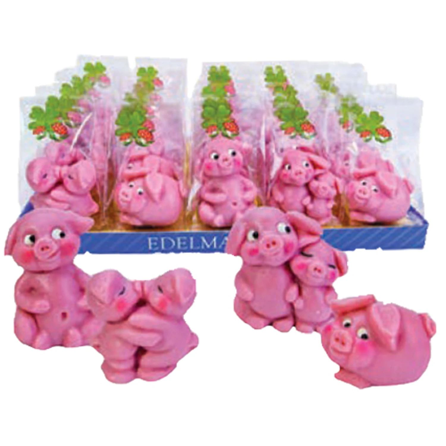 Funsch Marzipan Lucky Pig Assortment, Large, 4 Pc., 7 Oz 3 Funsch Marzipan Lucky Pig Assortment, Large, 4 Pc., 7 Oz