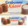 Topkuss Chocolate Marshmallow Kisses 12 Pc. Large 10.6 Oz -Quality Food Store Grabower Topkuss Marshmallow Kisses 01341.1655418156