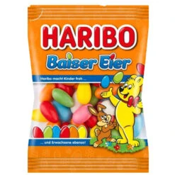 Haribo "Baiser Eier" Candied Eggs With Fluffy Marshmallow Filling, 7 Oz