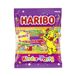 Haribo Kinder-Party, 14 Bags Of Assorted Mini Gummies, 250 Grams