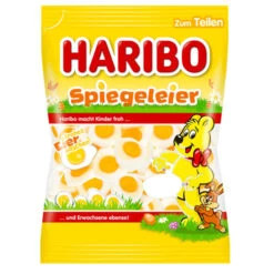 Haribo "Spiegelei" Egg-Shaped Gummies, 7 Oz