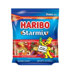 Haribo "Starmix" Gummy Candy Share Size - 9 Oz.
