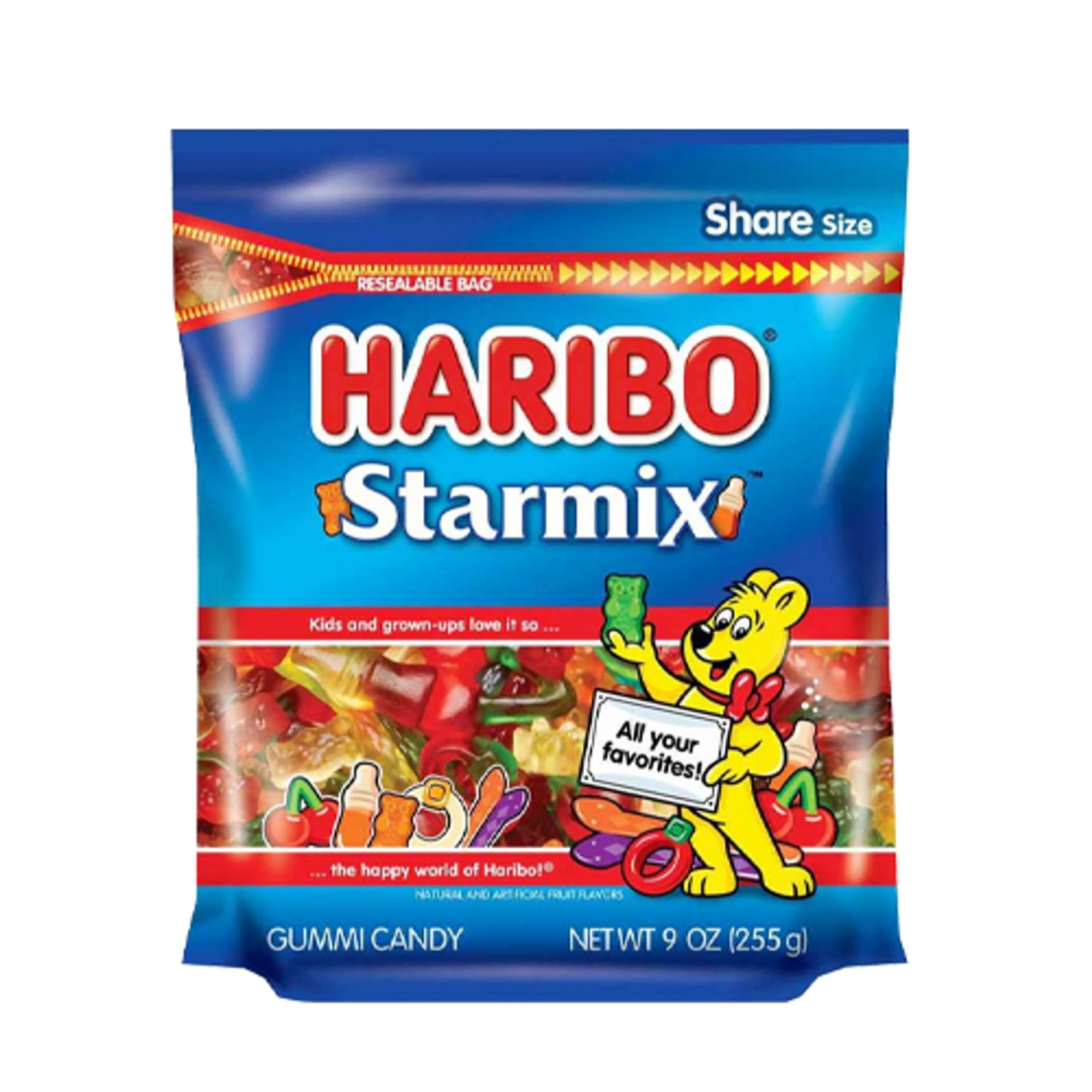 Haribo "Starmix" Gummy Candy Share Size - 9 Oz. 3 Haribo "Starmix" Gummy Candy Share Size - 9 Oz.