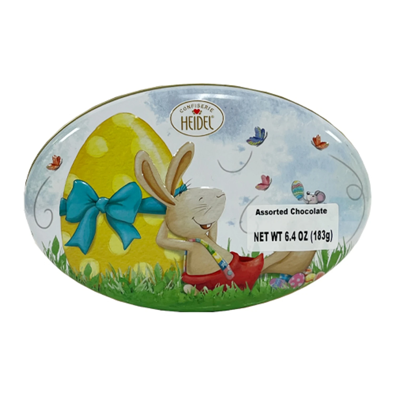 Heidel Easter Greetings Oval Tin (Assorted Cream Filled Chocolates), 6.4 Oz 3 Heidel Easter Greetings Oval Tin (Assorted Cream Filled Chocolates), 6.4 Oz
