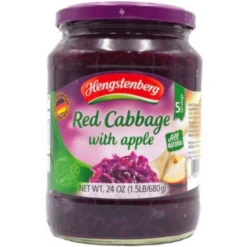 Hengstenberg Red Cabbage With Apples In Jar - 24 Oz.
