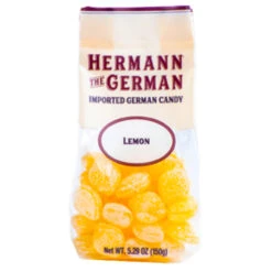 Hermann Bavarian Lemon Candies In Bag, 5.3 Oz