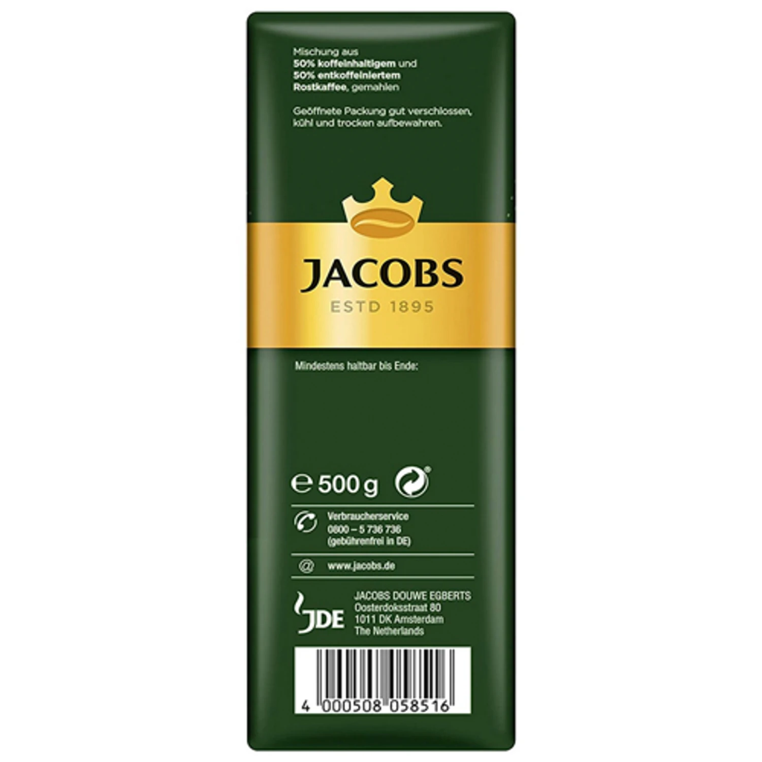 Jacobs Kroenung Balance Coffee, Ground, 17.6 Oz. 6 Jacobs Kroenung Balance Coffee, Ground, 17.6 Oz. - Image 4