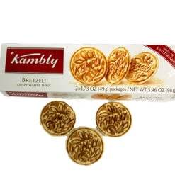 Kambly Bretzeli Crispy Waffle Thins, 3.5 Oz