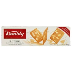 Kambly Butterfly Almond Butter Biscuits, 3.5 Oz