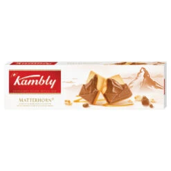 Kambly "Matterhorn"Swiss Chocolate Butter Cookies, 3.5 Oz