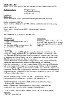 Kathi Kid's Birthday Cake Baking Mix Assortment, 4pc - SPECIAL PRICE -Quality Food Store Kathi Devil Red Velevet Sheet Cake Mix 08505.1711741142