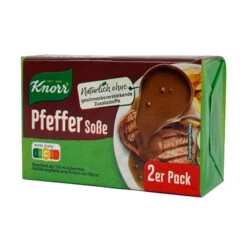 Knorr Pfeffer (Pepper) Sauce Cubes (2 Per Pack), 500ml