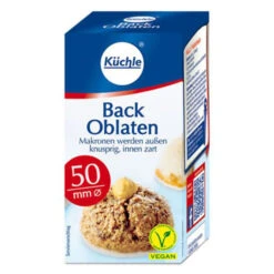 Kuechle Oblaten Round Baking Wafers 50mm 1.3 Oz