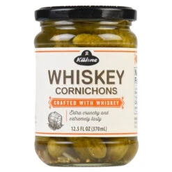 Kuehne Whiskey Cornichons - 12.5 Oz.