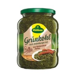 Kuehne "Gruenkohl" Kale, Oldenburg Style, In Jar, 660 G