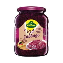 Kuehne Red Cabbage In Jar - 24 Oz.