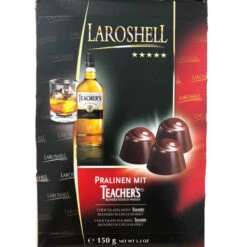Laroshell Pralines Filled With Teachers Scotch Whiskey 5.3 Oz