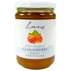 Lars Own Wild Swedish Cloudberry Preserves, 14.1 Oz
