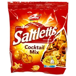 Lorenz "Cocktail Mix" Savory Snacks In Bag 6.3 Oz