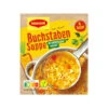 Maggi Alphabet Noodle Soup, Vegetarian, German, 3.5 Oz. -Quality Food Store Maggi Alphabet Noddle Vegetarian 90116.1713799163