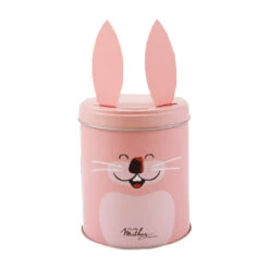 Mathez Original Cocoa Powdered Truffle Rabbit Tin, 3.5oz