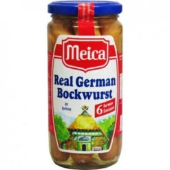 Meica Real German Bockwurst Sausage 8.8 Oz