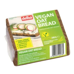 Delba Vegan Oat Rye Bread, 10.1 Oz
