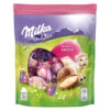 Milka "Bonbon Knister" Chocolate Eggs In Candy Wrap With Effervescent Cream Filling, 86g -Quality Food Store Milka Egg Bonbon Knister 38099.1709413310