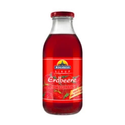 Muehlhauser Erdbeere (Strawberry) Syrup 16.91 Fl. Oz.
