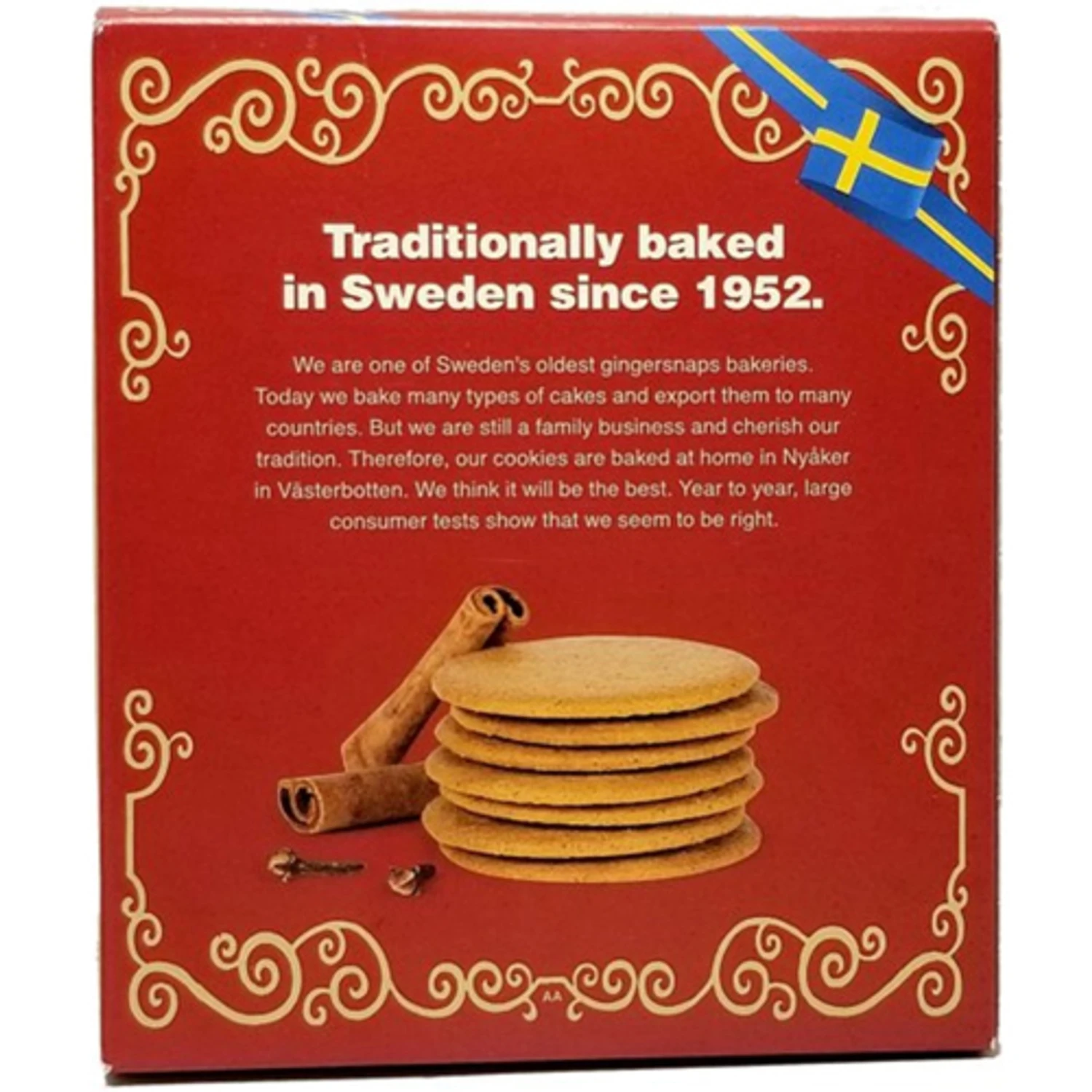 Nyakers Original Swedish Gingersnaps, 10.58 Oz 4 Nyakers Original Swedish Gingersnaps, 10.58 Oz - Image 2
