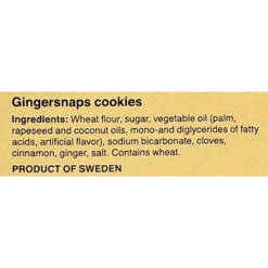 Nyakers Original Swedish Gingersnaps, 10.58 Oz 8 Nyakers Original Swedish Gingersnaps, 10.58 Oz -Quality Food Store Nyakers Original Swedish Gingersnaps ingredients 77616.1652214191