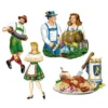 The Taste Of Germany Oktoberfest Dancing Cutouts 13 1/4" X 16 1/4" Printed 2 Sides (4/pkg) 2 The Taste Of Germany Oktoberfest Dancing Cutouts 13 1/4" X 16 1/4" Printed 2 Sides (4/pkg) -Quality Food Store Oktoberfest Cutout Decoration People 04005.1632097565