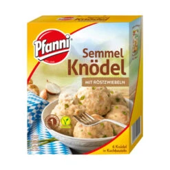 Pfanni Classic Bavarian Bread Dumplings With Roasted Onion, Boil In Bag, 6 Pc.