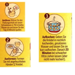 Pfanni Classic Potato Dumplings, Half And Half, 7 Oz, 12 Pc -Quality Food Store Pfanni Classic Potato Dumplings Half and Half Instructions 11196.1648498022