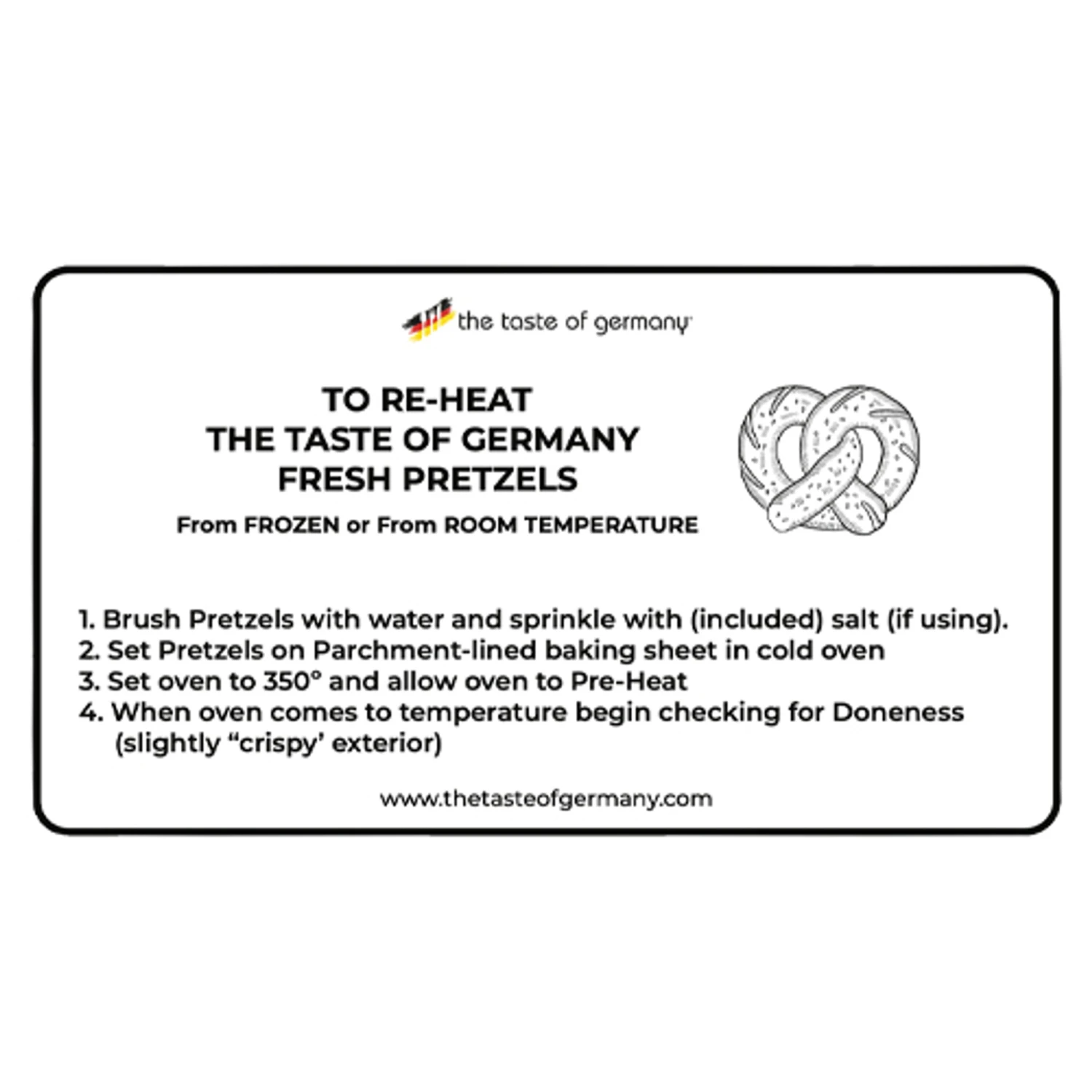 The Taste Of Germany Large Bavarian Pretzels, 10 Oz, 5 Pack 4 The Taste Of Germany Large Bavarian Pretzels, 10 Oz, 5 Pack - Image 2