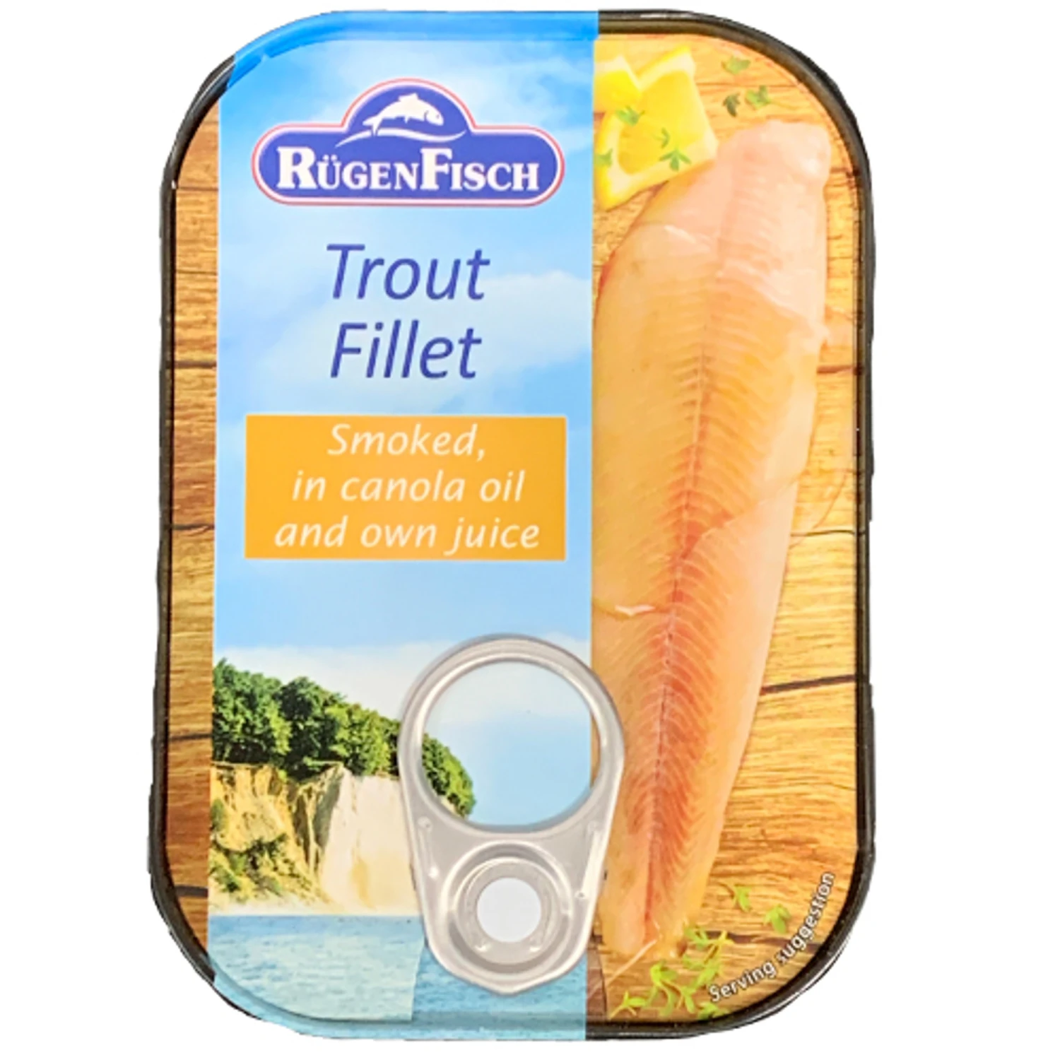 Ruegenfisch Smoked Trout Fillets, 3.9 Oz 3 Ruegenfisch Smoked Trout Fillets, 3.9 Oz