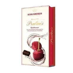 Schladerer Cherry Brandy Milk Chocolates No Sugar Crust 4.5 Oz.